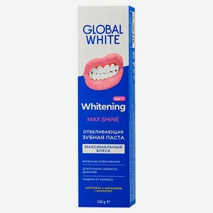 Отбеливающая Зубная паста WHITENING Max shine