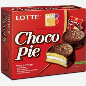 Пирожное Lotte Choco Pie 336гр