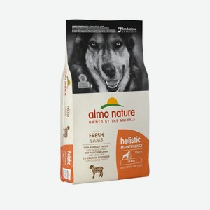 Корм Almo Nature для взрослых собак крупных пород, с ягненком (12 кг)