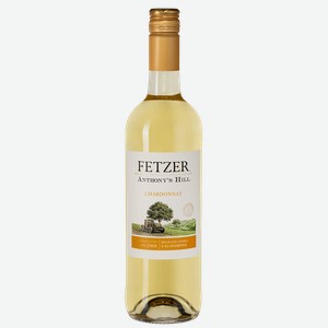 Вино Anthony s Hill Chardonnay, Fetzer, 0.75 л.
