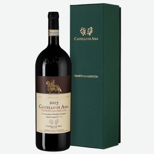 Вино Chianti Classico Gran Selezione Vigneto La Casuccia в подарочной упаковке, Castello di Ama, 1.5 л