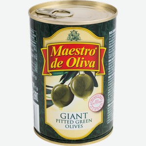 Оливки Maestro De Oliva Гигантские 410г