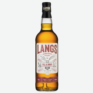 Виски Langs Full & Smoky, 0.7 л.