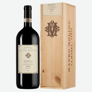 Вино Barolo Gallinotto в подарочной упаковке, Mauro Molino, 1.5 л., 1.5 л.
