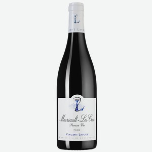 Вино Meursault Rouge Premier Cru Les Cras, Domaine Vincent Latour, 0.75 л.