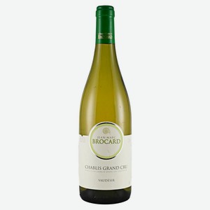 Вино Chablis Grand Cru Vaudesir, Jean-Marc Brocard (Domaine Sainte-Claire), 0.75 л.