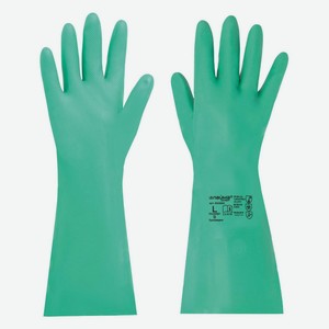 Перчатки хозяйственные Laima Expert, нитриловые, химически устойчивые, гипоаллергенные, размер L (605002)