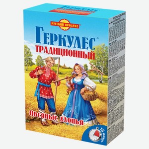 Хлопья Русский Продукт Традиционный геркулес овсяные 500 г