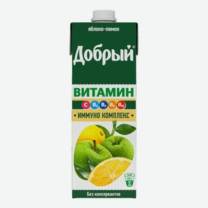 Сок Добрый яблоко-лимон 950 мл