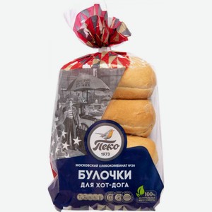 Булочка для хот-дога Пеко Медведковская, 300 г