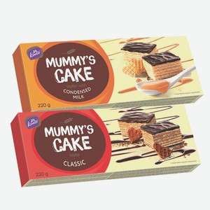 Торт вафельный «MUMMY S CAKE» в ассортименте, 220 г