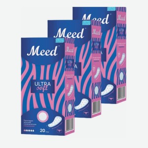 Прокладки ежедневные «Meed» Ultra Soft, 20 шт.