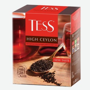 Чай ТЕСС Цейлон черный 100пак
