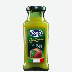 Сок персиковый Yoga (24 шт.), 0.2 л.