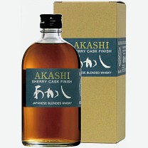Виски Эйгашима Шузо Акаши Шерри Каск, купажированный, 0.5 л., Япония