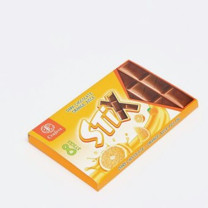 Шоколад STIX Молочный с абрикосом 152г