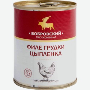 Филе грудки цыплёнка Бобровский мясокомбинат, 338 г