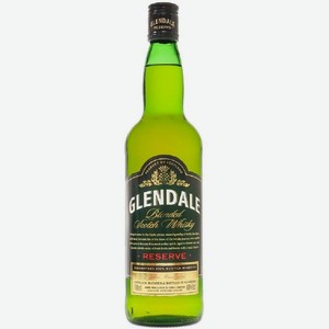 Виски Глендейл шотландский купажированный 0.7л., 40%