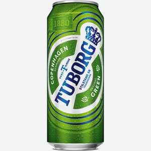 Пиво  Туборг Премиум Экспорт  св. паст. 4,6% ж/б 0,5л