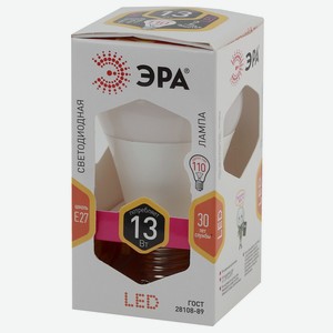 Лампа светодиодная ЭРА LED smd A60-13W-827-E27