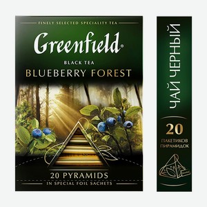 Чай черный Greenfield Blueberry Forest 20пак