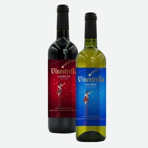Вино ВИНЕСТРЕЛЛА Гарнача/Макабео 0,75л Испания