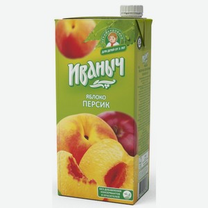 Нектар  Иваныч  яблоко/персик т/п 0,95л