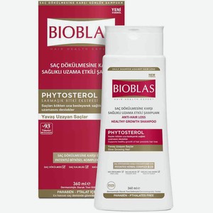 Шампунь против выпадения Bioblas с фитостеролом, 360 мл