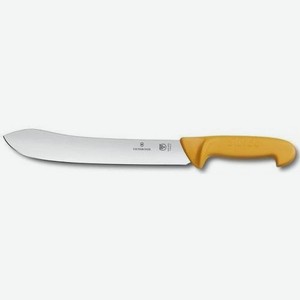Нож Victorinox Swibo, для забоя/разделки, 250мм, заточка прямая, стальной, оранжевый [5.8436.25]