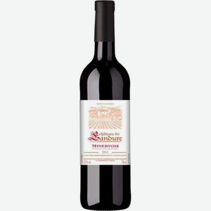 Вино Шато де Ландюр Минервуа AOC LANGUEDOC-ROUSSILLON Красное Сухое 0.75л