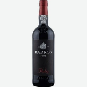 Порто Баррос Руби DOC DOURO Вино Ликерное Красное 0.75л