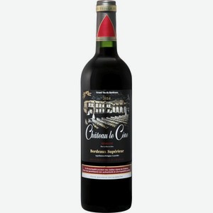 Вино Шато Ле Кон Мерло AOC BORDEAUX SUPERIEUR Красное Сухое 0.75л