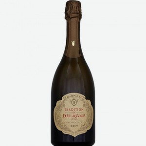 Шампань Традисьон де Делань & Фис Гранд Кюве Вино Игристое Белое Брют 0.75л