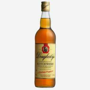 Виски ДОГЕРТИ`С 3 года Scotch Blended 0.7л