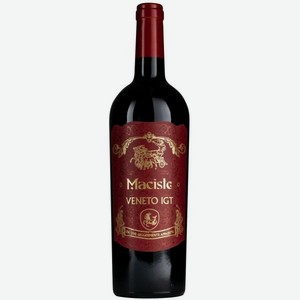 Вино Мачисте Россо IGT Veneto Красное Полусухое 0.75л