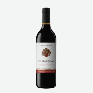 Вино Эль Марискас Красное Полусладкое 0.75л