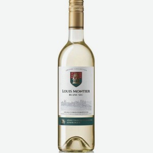 Вино Луи Монтье Белое Сухое 0.75л