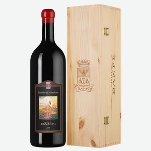 Вино Brunello di Montalcino в подарочной упаковке, Banfi, 3 л., 3 л.