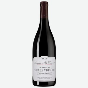 Вино Clos de Vougeot Grand Cru Pres Le Sellier, Domaine Meo-Camuzet, 0.75 л.
