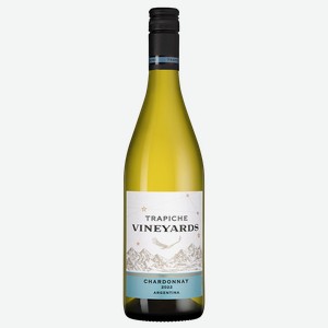 Вино Chardonnay Vineyards, Trapiche, 0.75 л.