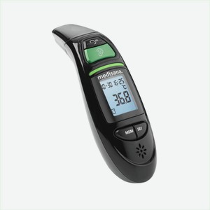 Бесконтактный инфракрасный термометр Medisana TM 750 Black