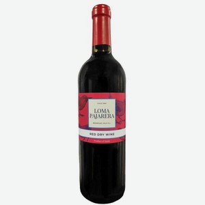 Вино Лома Пахарера DO La Mancha Красное Сухое 0.75л