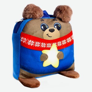 Рюкзак Milo toys  Мишка со звездой , 25х25 см (5073306)