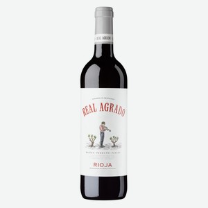 Вино Real Agrado Tinto красное сухое, 0.75л Испания