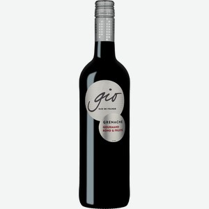 Вино Gerard Bertrand Gio красное сухое, 0.75л Франция