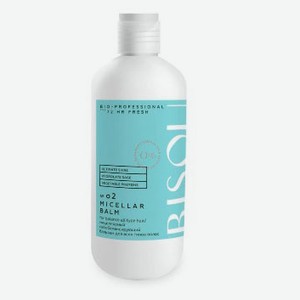 Бальзам для всех типов волос Bisou till 72 HR Fresh Мицеллярный себобалансирующий, 285 мл