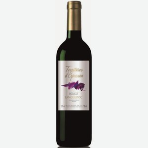 Вино Территуар д`Экспрессьон ROUGE AOC LANGUEDOC-ROUSSILLON Красное Сухое 0.75л