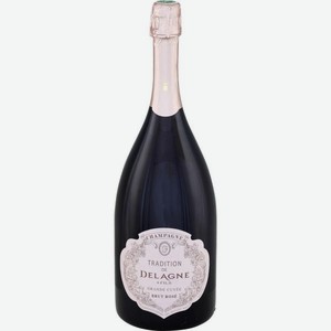 Шампань Традисьон де Делань & Фис Гранд Кюве Вино Игристое Розовое Брют 0.75л
