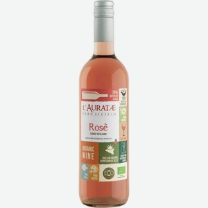 Вино L Auratae Неро д Авола розовое сухое 12.5% 750мл
