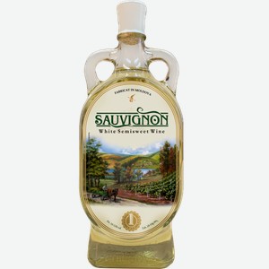 Вино Chirsova Совиньон белое полусладкое 10.5% 1л